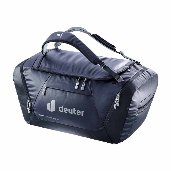 Deuter Marine-ink/maíz-cúrcuma Aviant Duffle Pro 90
